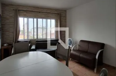 Apartamento para aluguel - vilamar, 1 quarto,  43 m² - praia grande