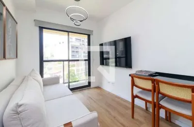 Kitnet / stúdio para aluguel - chácara santo antonio, 1 quarto,  35 m² - são paulo