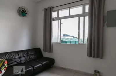 Apartamento para aluguel - ponta da praia, 1 quarto,  35 m² - santos