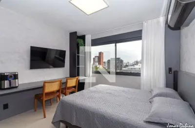 Kitnet / stúdio para aluguel - rio branco, 1 quarto,  30 m² - porto alegre