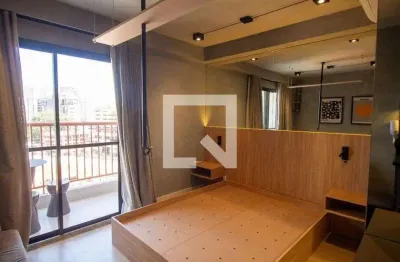 Kitnet / stúdio para aluguel - brooklin, 1 quarto,  25 m² - são paulo