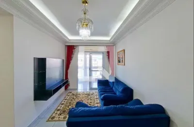 Apartamento para aluguel - canto do forte, 3 quartos,  75 m² - praia grande