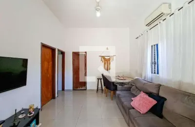 Casa para aluguel - boqueirão, 2 quartos,  112 m² - praia grande