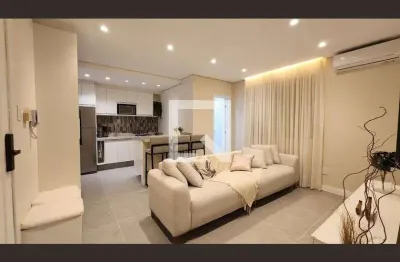 Apartamento para aluguel - boqueirão, 1 quarto,  55 m² - santos