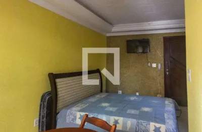 Kitnet / stúdio para aluguel - canto do forte, 1 quarto,  29 m² - praia grande