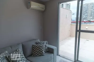 Cobertura para aluguel - recreio, 2 quartos,  83 m² - rio de janeiro