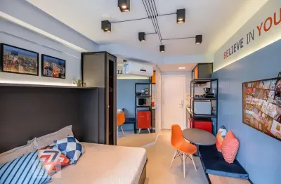 Kitnet / stúdio para aluguel - consolação, 1 quarto,  21 m² - são paulo