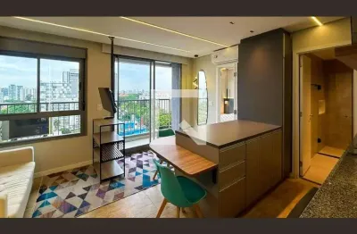 Apartamento para aluguel - santo amaro , 1 quarto,  37 m² - são paulo
