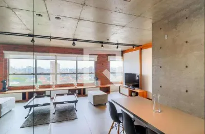 Apartamento para aluguel - campo belo, 1 quarto,  70 m² - são paulo