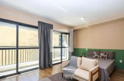 Kitnet / stúdio para aluguel - bosque da saúde, 1 quarto,  33 m² - são paulo