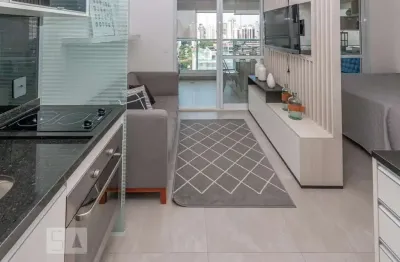 Kitnet / stúdio para aluguel - brooklin, 1 quarto,  33 m² - são paulo