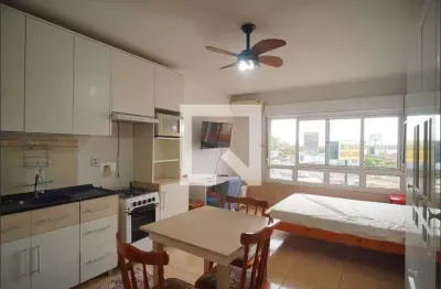 Kitnet / stúdio para aluguel - centro, 1 quarto,  29 m² - são leopoldo