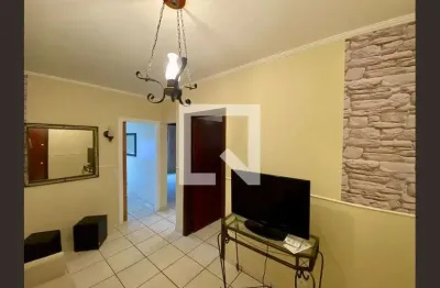 Apartamento para aluguel - guilhermina, 1 quarto,  59 m² - praia grande