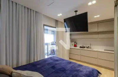 Kitnet / stúdio para aluguel - moema, 1 quarto,  35 m² - são paulo