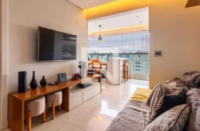 Apartamento para aluguel - brooklin, 1 quarto,  45 m² - são paulo