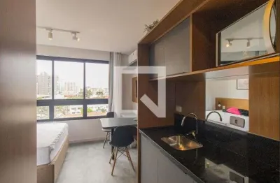 Kitnet / stúdio para aluguel - rebouças, 1 quarto,  25 m² - curitiba