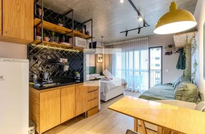 Kitnet / stúdio para aluguel - santa cecília, 1 quarto,  29 m² - são paulo