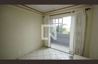 Apartamento para aluguel - vila caiçara, 1 quarto,  74 m² - praia grande