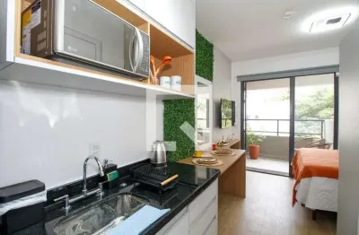 Kitnet / stúdio para aluguel - vila madalena, 1 quarto,  24 m² - são paulo