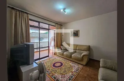 Apartamento para aluguel - ponta da praia, 2 quartos,  95 m² - santos