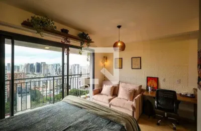 Kitnet / stúdio para aluguel - santo amaro , 1 quarto,  27 m² - são paulo