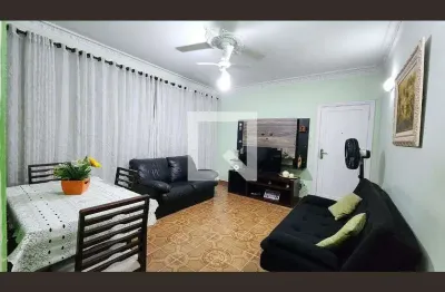 Apartamento para aluguel - aparecida, 2 quartos,  70 m² - santos