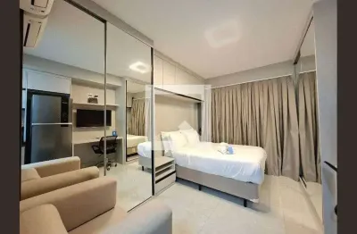 Kitnet / stúdio para aluguel - moema, 1 quarto,  31 m² - são paulo