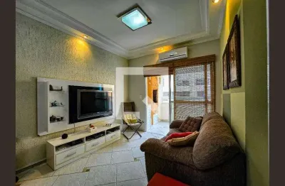 Apartamento para aluguel - ponta da praia, 2 quartos,  102 m² - santos