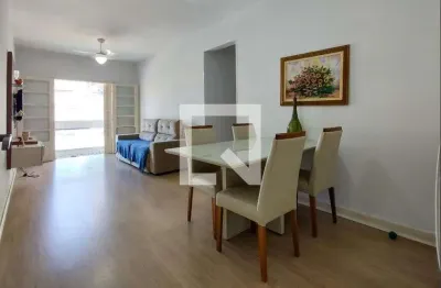 Apartamento para aluguel - guilhermina, 2 quartos,  70 m² - praia grande
