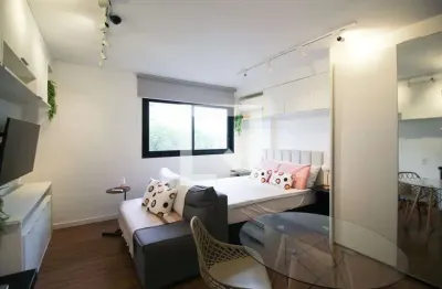 Kitnet / stúdio para aluguel - moema, 1 quarto,  25 m² - são paulo