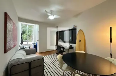 Apartamento para aluguel - leme, 2 quartos,  50 m² - rio de janeiro