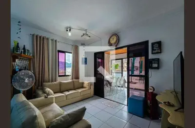 Cobertura para aluguel - aparecida, 2 quartos,  86 m² - santos