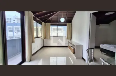 Cobertura para aluguel - centro, 1 quarto,  72 m² - florianópolis