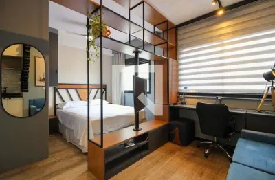 Kitnet / stúdio para aluguel - pinheiros, 1 quarto,  24 m² - são paulo