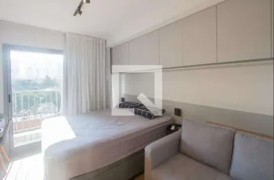 Kitnet / stúdio para aluguel - brooklin, 1 quarto,  24 m² - são paulo