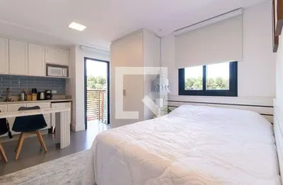 Kitnet / stúdio para aluguel - bigorrilho, 1 quarto,  20 m² - curitiba