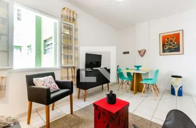 Apartamento para aluguel - josé menino, 1 quarto,  54 m² - santos