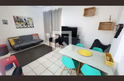 Apartamento para aluguel - josé menino, 1 quarto,  54 m² - santos