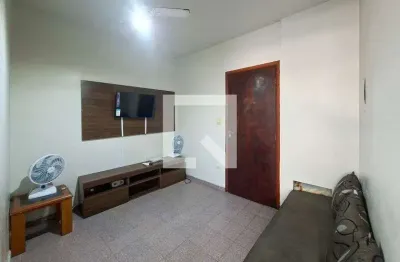 Apartamento para aluguel - vila tupi, 1 quarto,  48 m² - praia grande