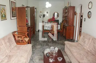 Apartamento para aluguel - campo grande, 3 quartos,  100 m² - santos