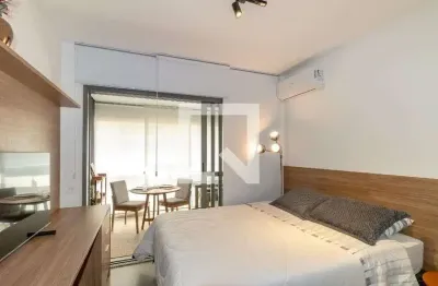 Kitnet / stúdio para aluguel - moema, 1 quarto,  30 m² - são paulo