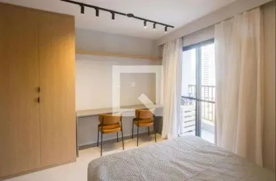 Kitnet / stúdio para aluguel - brooklin, 1 quarto,  25 m² - são paulo