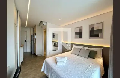 Kitnet / stúdio para aluguel - chácara santo antonio, 1 quarto,  25 m² - são paulo