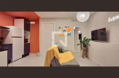 Apartamento para aluguel - campeche, 1 quarto,  40 m² - florianópolis