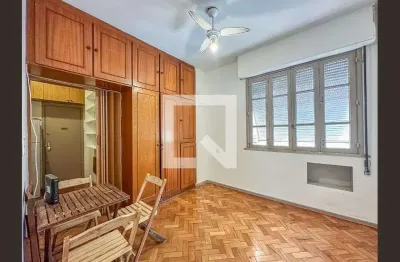 Kitnet / stúdio para aluguel - laranjeiras, 1 quarto,  25 m² - rio de janeiro