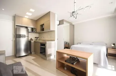 Kitnet / stúdio para aluguel - real parque, 1 quarto,  35 m² - são paulo