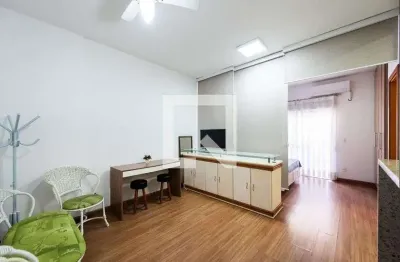 Kitnet / stúdio para aluguel - boqueirão, 1 quarto,  45 m² - santos