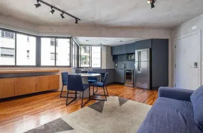 Apartamento para aluguel - jardim europa, 1 quarto,  50 m² - são paulo