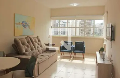 Apartamento para aluguel - gonzaga , 2 quartos,  70 m² - santos