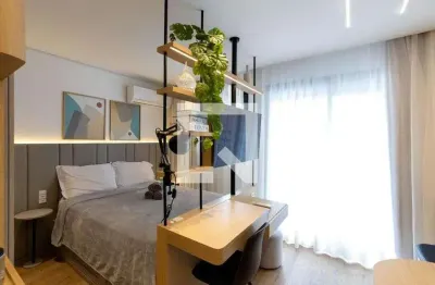 Kitnet / stúdio para aluguel - santa cecília, 1 quarto,  27 m² - são paulo